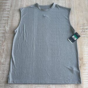 Nike Men's Pro Dri-FIT Slim Sleeveless Fitness Gray Top Size XL NWT